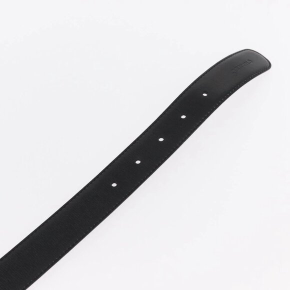 Authentic CHANEL Leather Black Gold CC Belt bst357-121825 - Picture 11 of 11